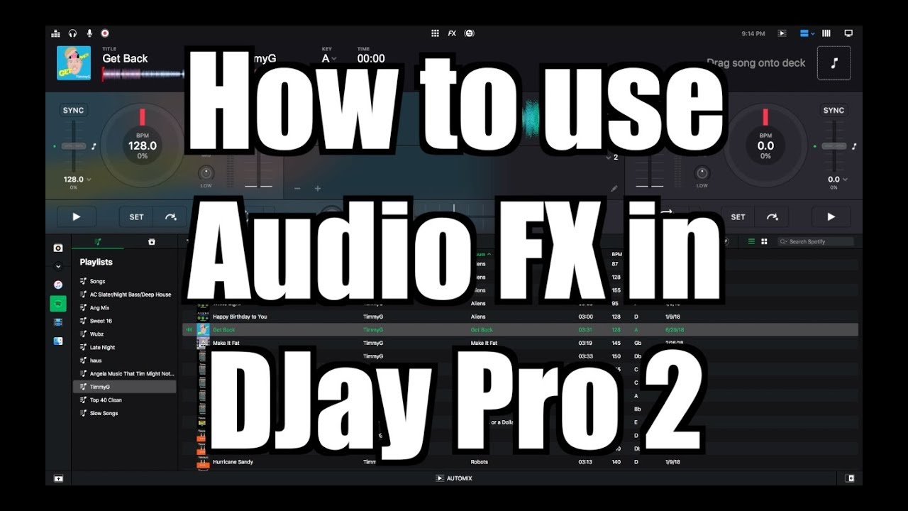How To Change Fx Djay Pro